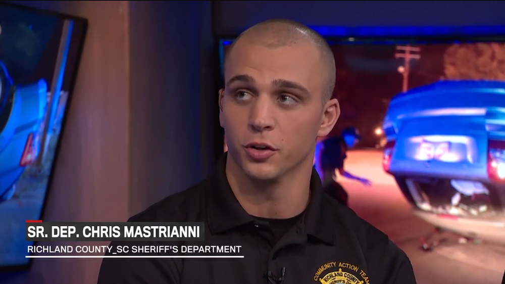 Live PD Chris Mastrianni on set